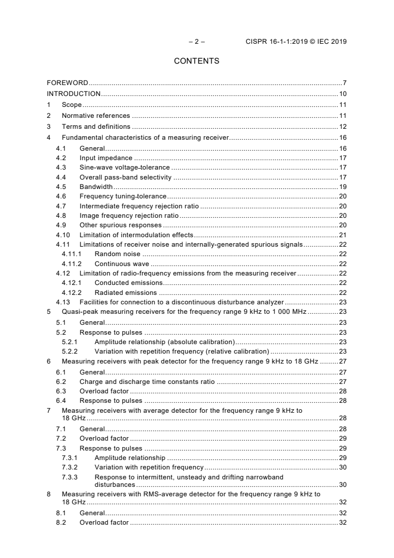 CISPR 16-1-1:2019 CISPR 16-1-1:2019 - Specification for radio disturbance and immunity measuring apparatus and methods - Part 1-1: Radio disturbance and immunity measuring apparatus - Measuring apparatus
Released:5/22/2019 - Page 4 preview
