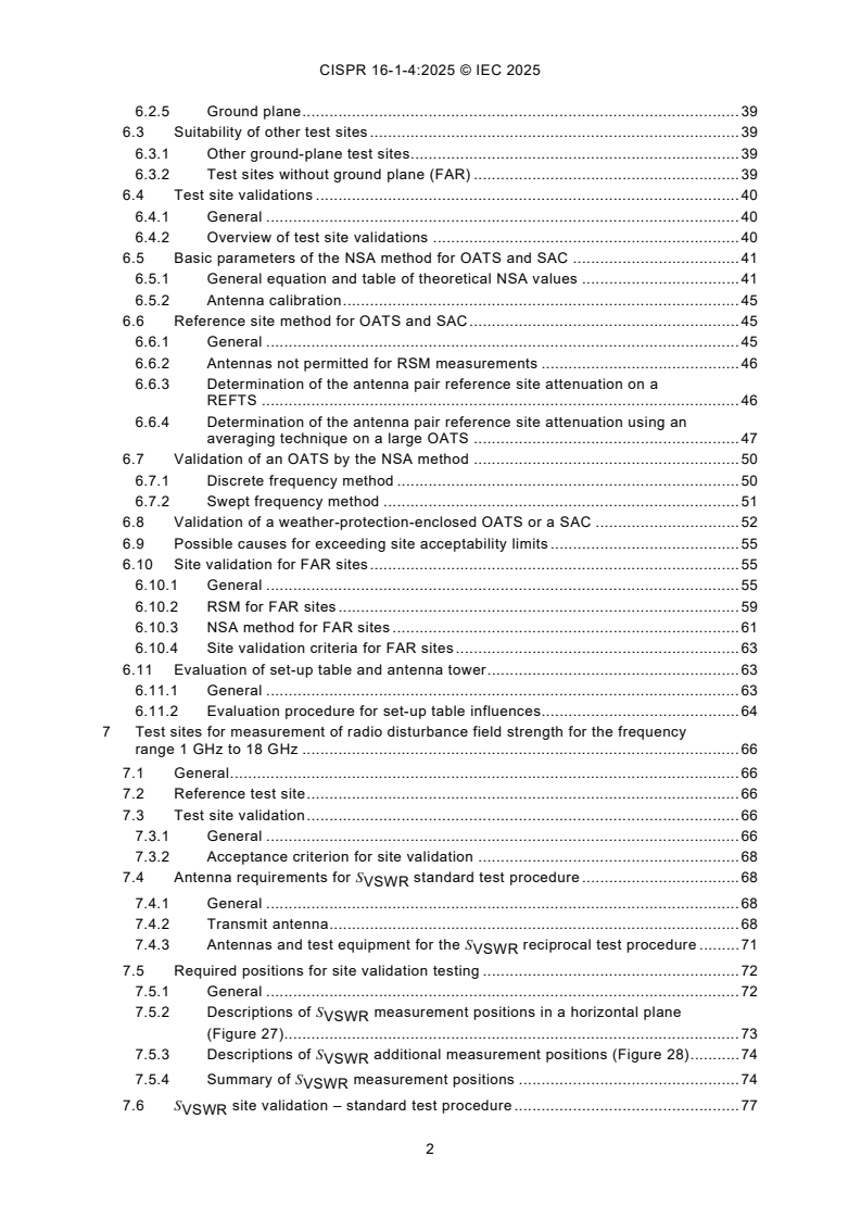 CISPR 16-1-4:2025 CISPR 16-1-4:2025 - Specification for radio disturbance and immunity measuring apparatus and methods - Part 1-4: Radio disturbance and immunity measuring apparatus - Antennas and test sites for radiated disturbance measurements/3/2025 - Page 4 preview