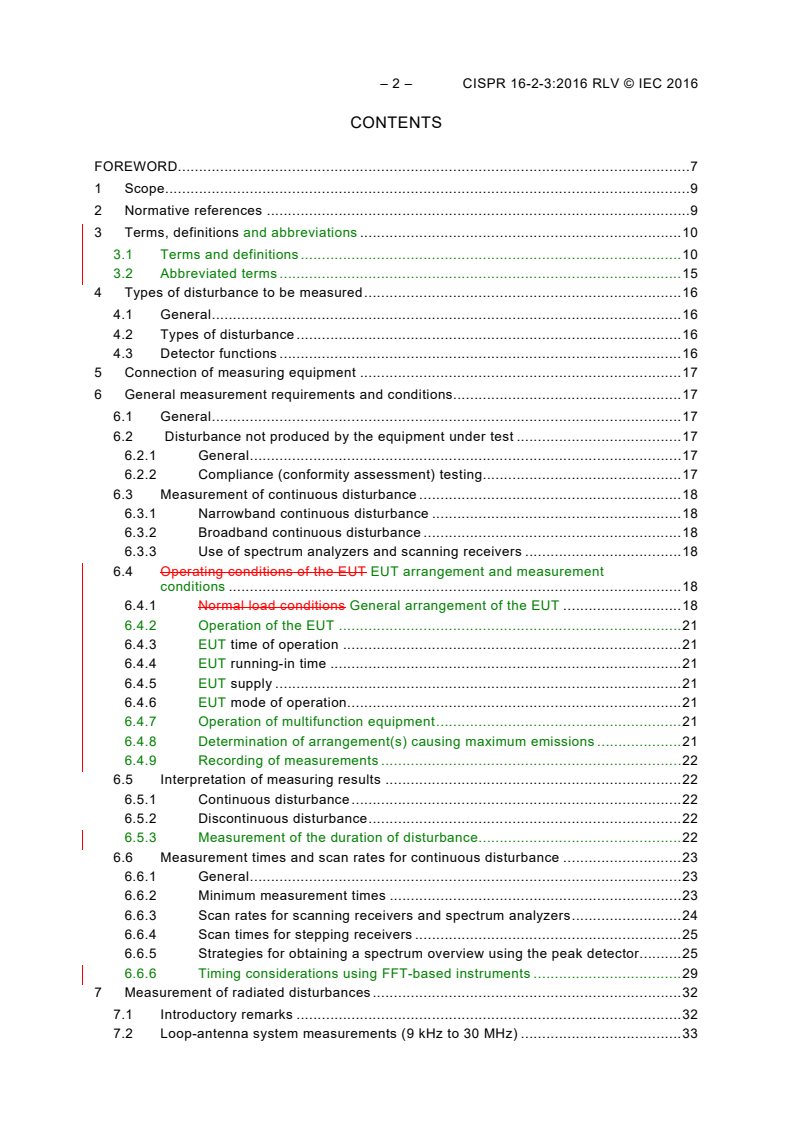CISPR 16-2-3:2016 CISPR 16-2-3:2016 RLV - Specification for radio disturbance and immunity measuring apparatus and methods - Part 2-3: Methods of measurement of disturbances and immunity - Radiated disturbance measurements
Released:9/15/2016 - Page 4 preview