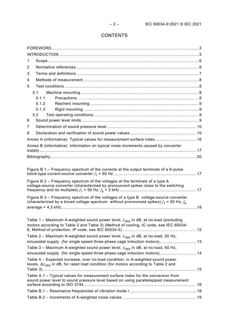 IEC 60034-9:2021 IEC 60034-9:2021 - Rotating electrical machines - Part 9: Noise limits
Released:10/14/2021 - Page 4 preview