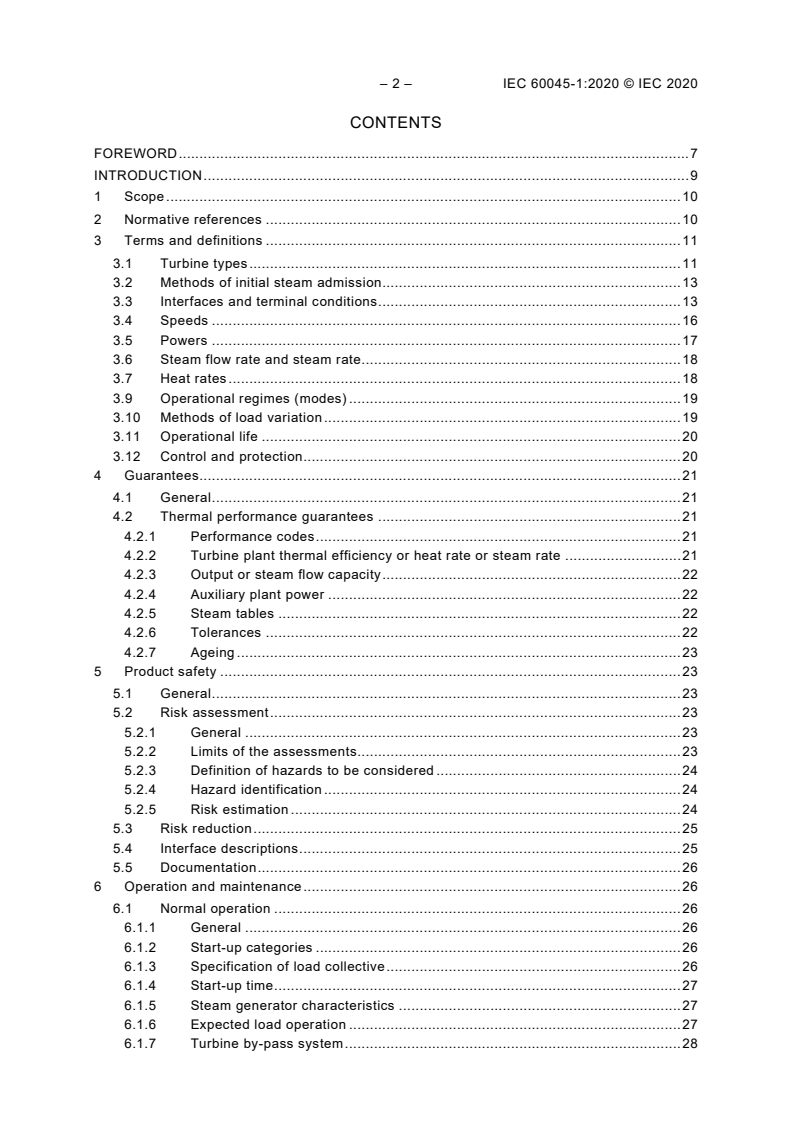 IEC 60045-1:2020 IEC 60045-1:2020 - Steam turbines - Part 1: Specifications
Released:5/13/2020 - Page 4 preview