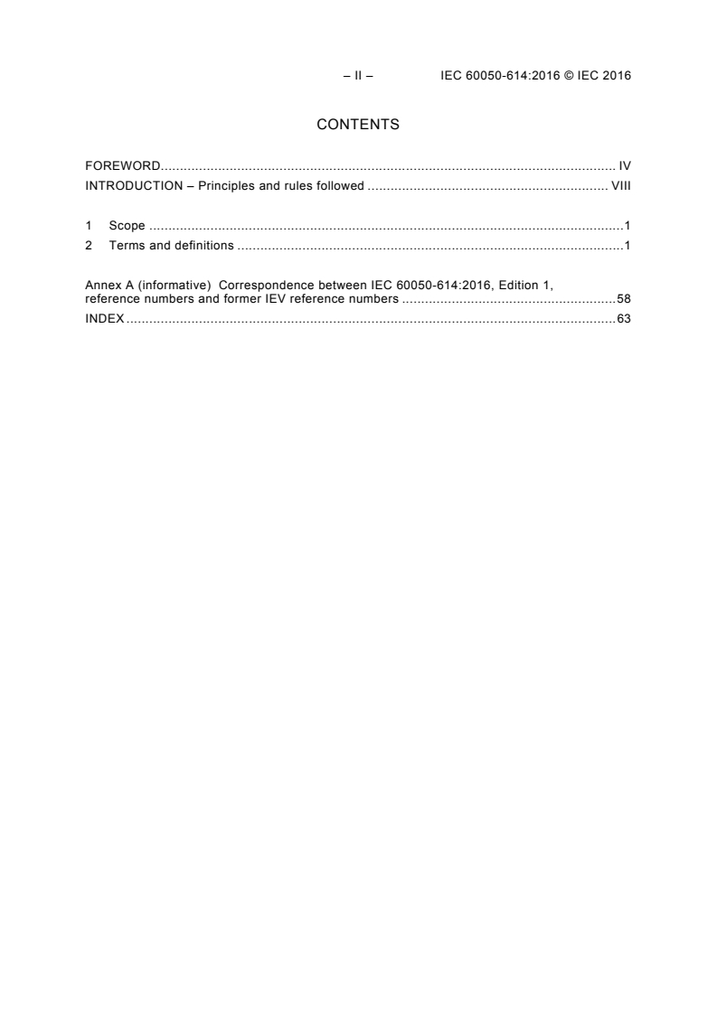SIST IEC 60050-614:2023 IEC 60050-614:2016 - International Electrotechnical Vocabulary (IEV) - Part 614: Generation, transmission and distribution of electricity - Operation
Released:2/2/2016 - Page 4 preview