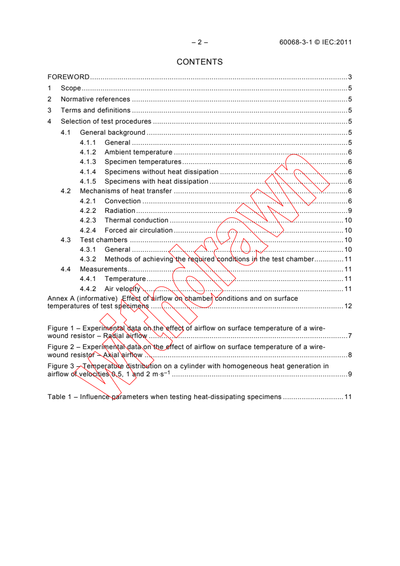 IEC 60068-3-1:2011 IEC 60068-3-1:2011 - Environmental testing - Part 3-1: Supporting documentation and guidance - Cold and dry heat tests - Page 4 preview