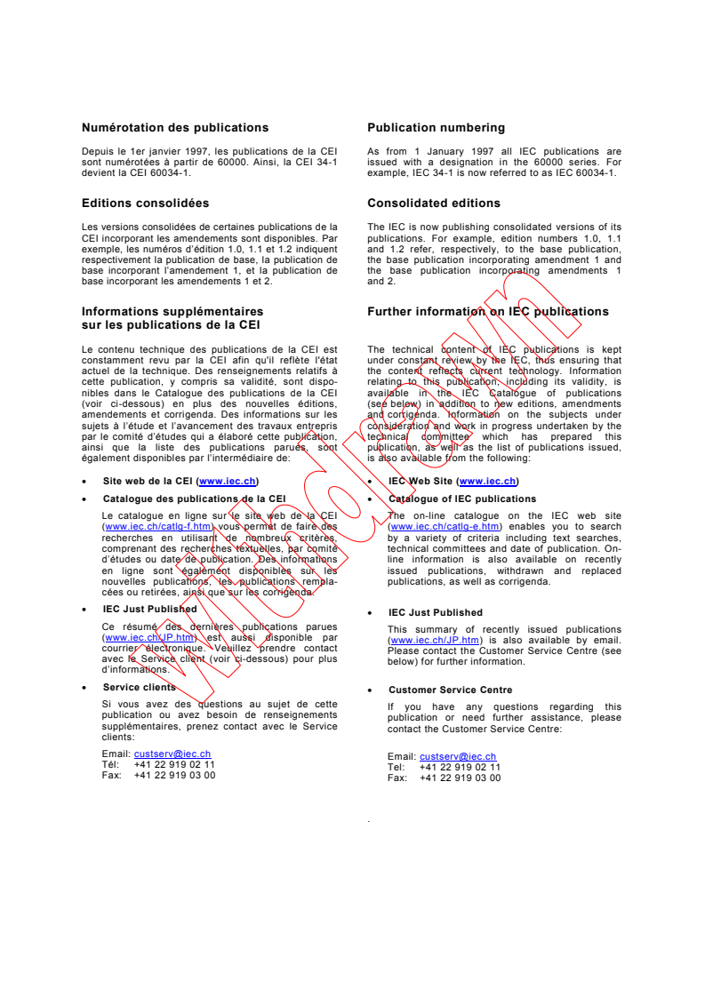IEC 60068-3-4:2001 IEC 60068-3-4:2001 - Environmental testing - Part 3-4: Supporting documentation and guidance - Damp heat tests - Page 2 preview