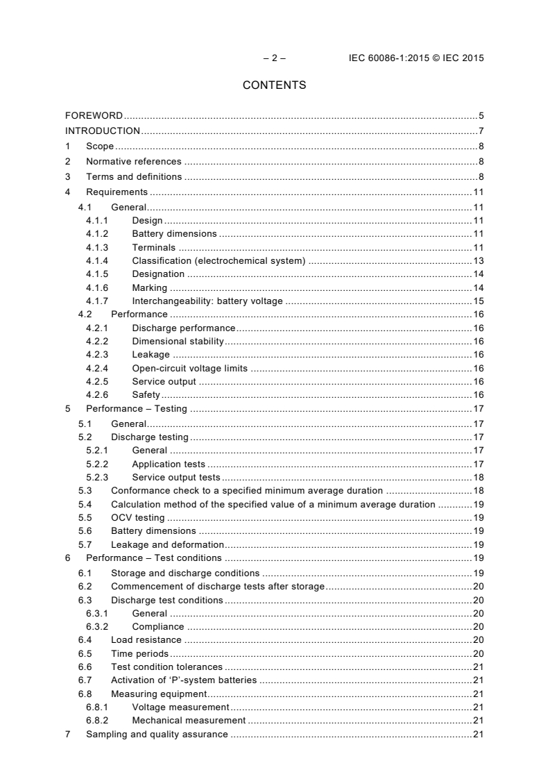 IEC 60086-1:2015 IEC 60086-1:2015 - Primary batteries - Part 1: General
Released:7/28/2015 - Page 4 preview