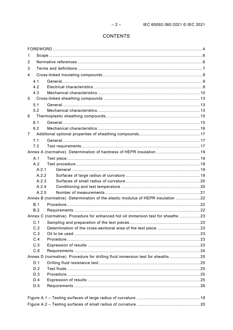IEC 60092-360:2021 IEC 60092-360:2021 - Electrical installations in ships - Part 360: Insulating and sheathing materials for shipboard and offshore units, power, control, instrumentation and telecommunication cables
Released:1/4/2021 - Page 4 preview