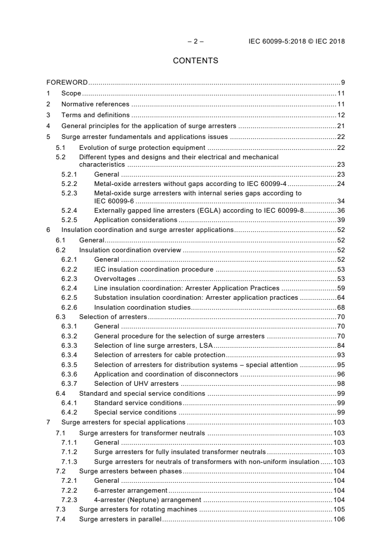 IEC 60099-5:2018 IEC 60099-5:2018 - Surge arresters - Part 5: Selection and application recommendations
Released:1/19/2018 - Page 4 preview