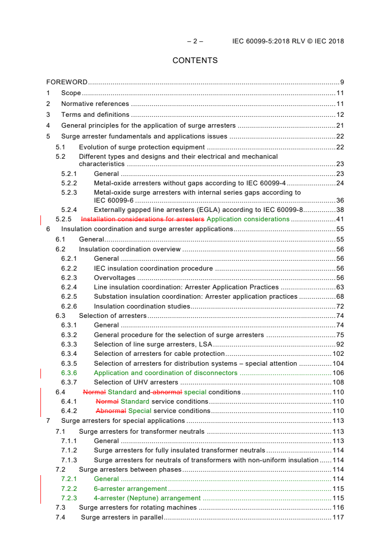 IEC 60099-5:2018 IEC 60099-5:2018 RLV - Surge arresters - Part 5: Selection and application recommendations
Released:1/19/2018 - Page 4 preview