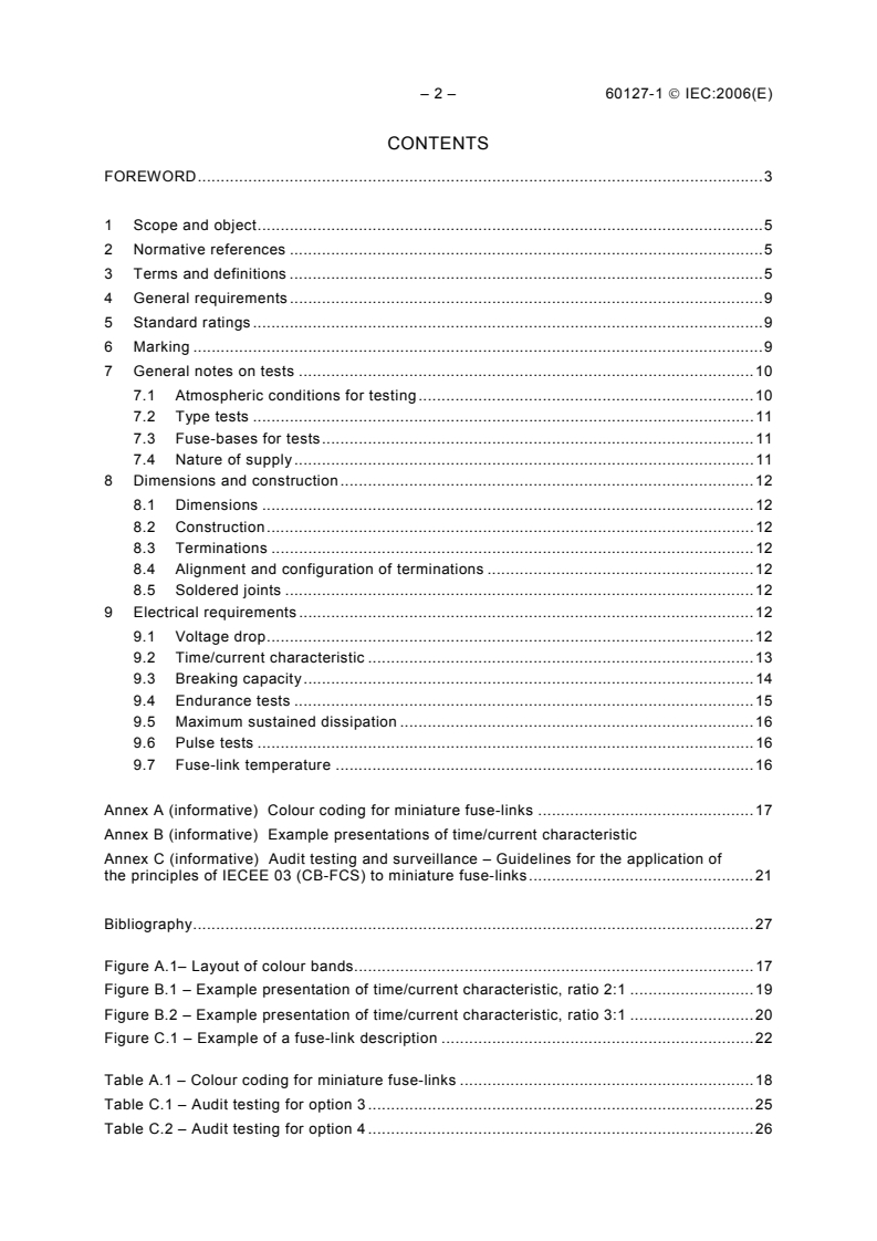 IEC 60127-1:2006 IEC 60127-1:2006 - Miniature fuses - Part 1: Definitions for miniature fuses and general requirements for miniature fuse-links
Released:6/13/2006 - Page 4 preview