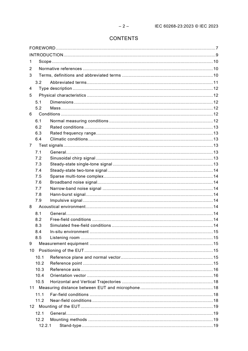 IEC 60268-23:2023 IEC 60268-23:2023 - Sound system equipment - Part 23: TVs and monitors - Loudspeaker systems
Released:2/24/2023 - Page 4 preview