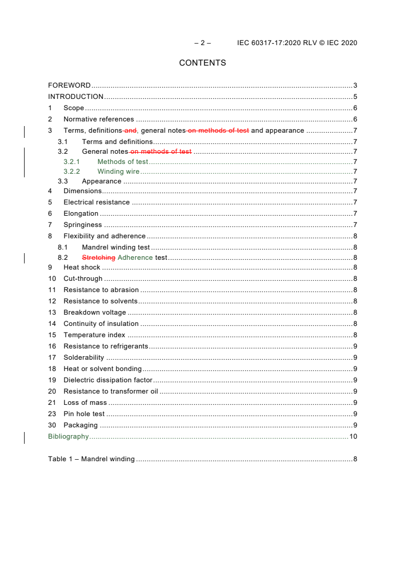 IEC 60317-17:2020 IEC 60317-17:2020 RLV - Specifications for particular types of winding wires - Part 17: Polyvinyl acetal enamelled rectangular copper wire, class 105
Released:6/5/2020 - Page 4 preview