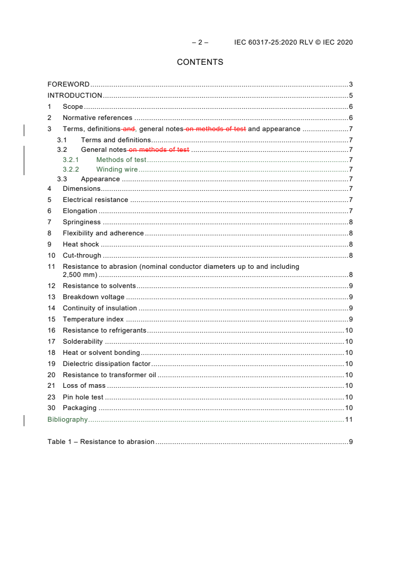 IEC 60317-25:2020 IEC 60317-25:2020 RLV - Specifications for particular types of winding wires - Part 25: Polyester or polyesterimide overcoated with polyamide-imide enamelled round aluminium wire, class 200
Released:6/9/2020 - Page 4 preview