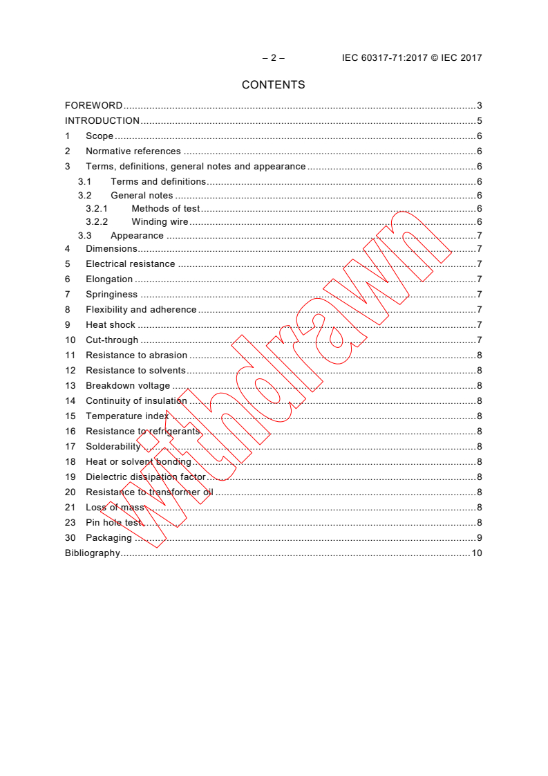 IEC 60317-71:2017 IEC 60317-71:2017 - Specifications for particular types of winding wires - Part 71: Polyester glass-fibre wound fused and resin or varnish impregnated, bare or enamelled round copper wire, temperature index 180
Released:5/4/2017 - Page 4 preview
