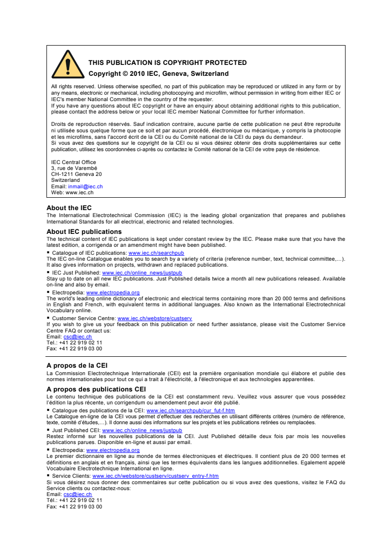 IEC 60317-8:2010 IEC 60317-8:2010 - Specifications for particular types of winding wires - Part 8: Polyesterimide enamelled round copper wire, class 180
Released:3/10/2010 - Page 2 preview