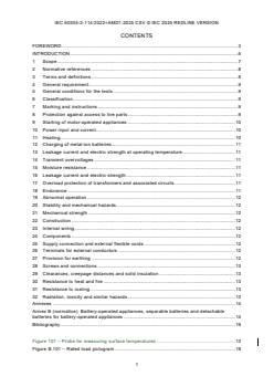 IEC 60335-2-114:2022 IEC 60335-2-114:2022+AMD1:2025 CSV - Household and similar electrical appliances - Safety - Part 2-114: Particular requirements for Personal-e-Transporters
Released:26. 06. 2025
Isbn:9782832705469 - Page 3 preview