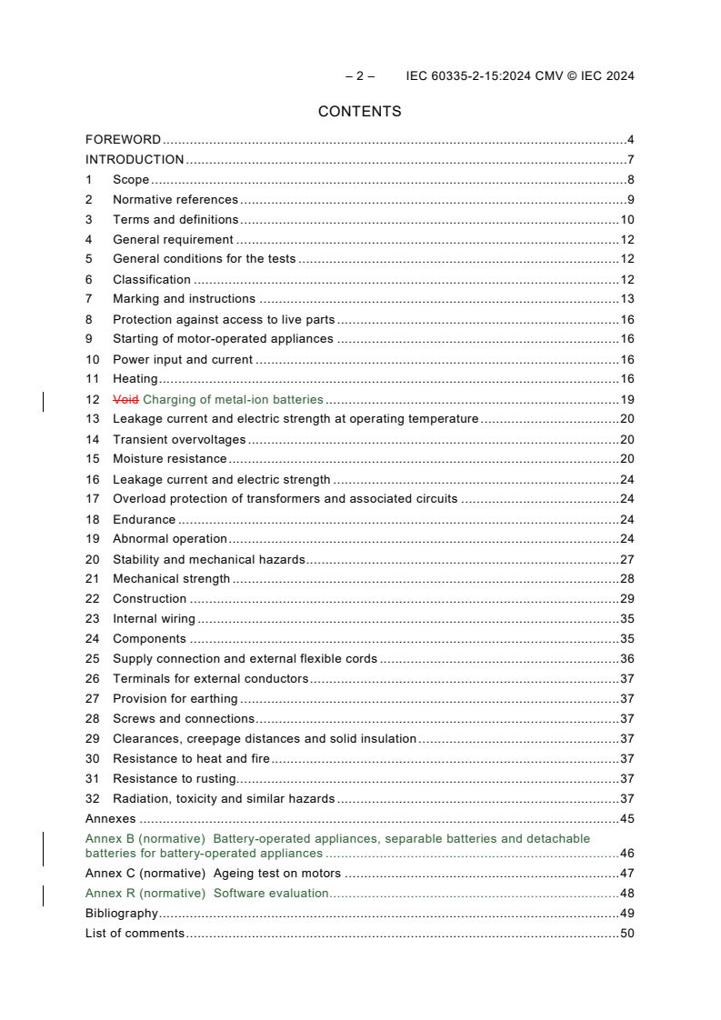IEC 60335-2-15:2024 REDLINE IEC 60335-2-15:2024 CMV - Household and similar electrical appliances - Safety - Part 2-15: Particular requirements for appliances for heating liquids - Page 4 preview