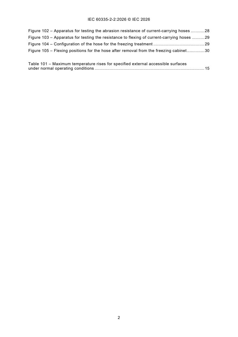 IEC 60335-2-2:2026 IEC 60335-2-2:2026 - Household and similar electrical appliances - Safety - Part 2-2: Particular requirements for vacuum cleaners and water-suction cleaning appliances - Page 4 preview