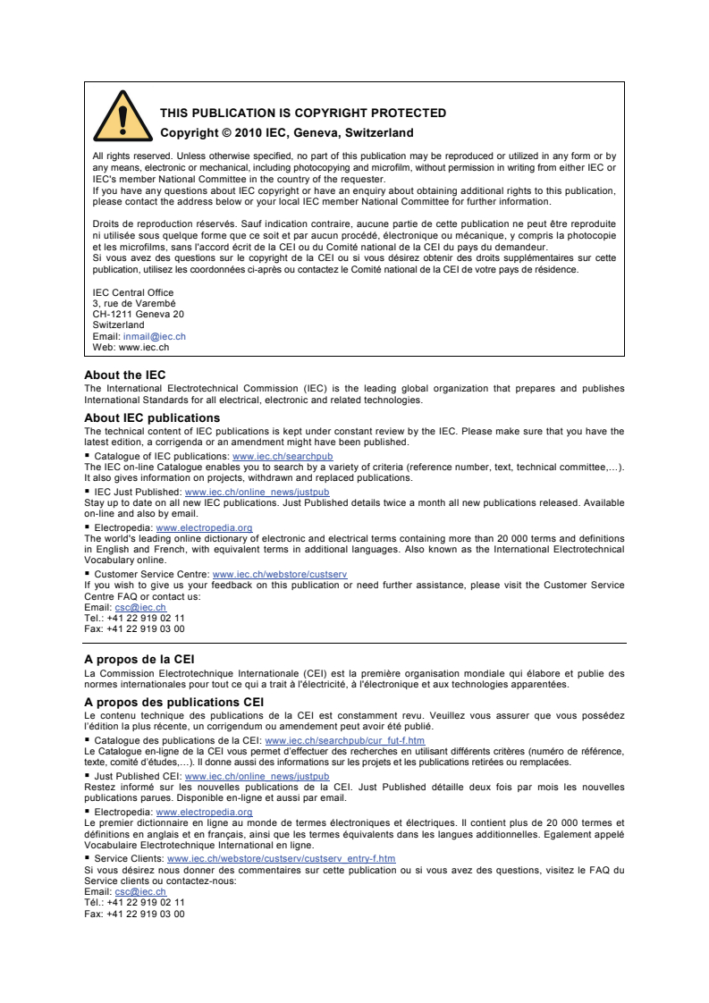 IEC 60335-2-24:2010 IEC 60335-2-24:2010 - Household and similar electrical appliances - Safety - Part 2-24: Particular requirements for refrigerating appliances, ice-cream appliances and ice makers
Released:2/24/2010 - Page 2 preview