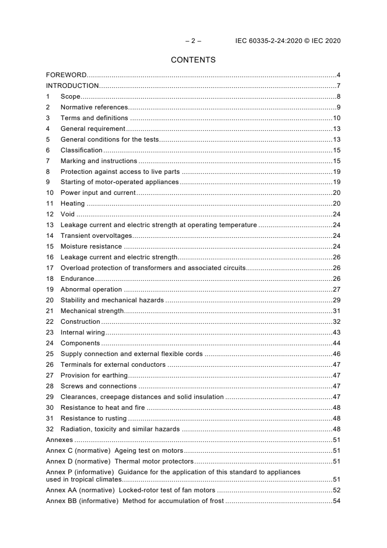 IEC 60335-2-24:2020 IEC 60335-2-24:2020 - Household and similar electrical appliances - Safety - Part 2-24: Particular requirements for refrigerating appliances, ice-cream appliances and ice makers
Released:9/16/2020 - Page 4 preview