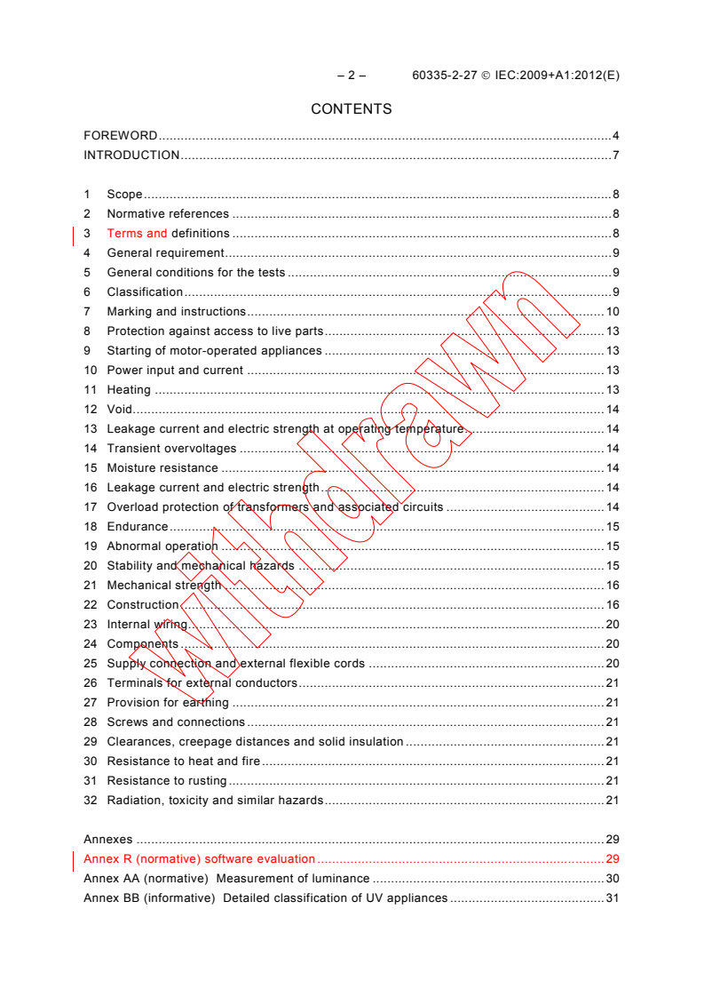 IEC 60335-2-27:2009 IEC 60335-2-27:2009+AMD1:2012 CSV - Household and similar electrical appliances - Safety - Part 2-27:Particular requirements for appliances for skin exposure to ultraviolet and infrared radiation
Released:11/5/2012 - Page 4 preview
