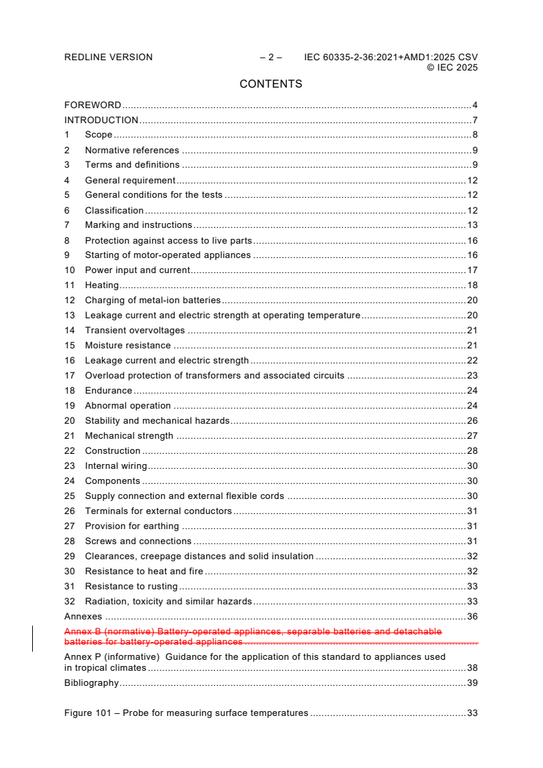 IEC 60335-2-36:2021 IEC 60335-2-36:2021+AMD1:2025 CSV - Household and similar electrical appliances - Safety - Part 2-36: Particular requirements for commercial electric cooking ranges, ovens, hobs and hob elements - Page 4 preview