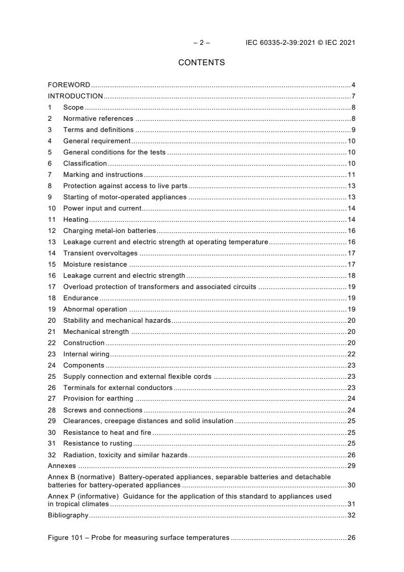IEC 60335-2-39:2021 IEC 60335-2-39:2021 - Household and similar electrical appliances - Safety - Part 2-39: Particular requirements for commercial electric multi-purpose cooking pans
Released:11/15/2021 - Page 4 preview