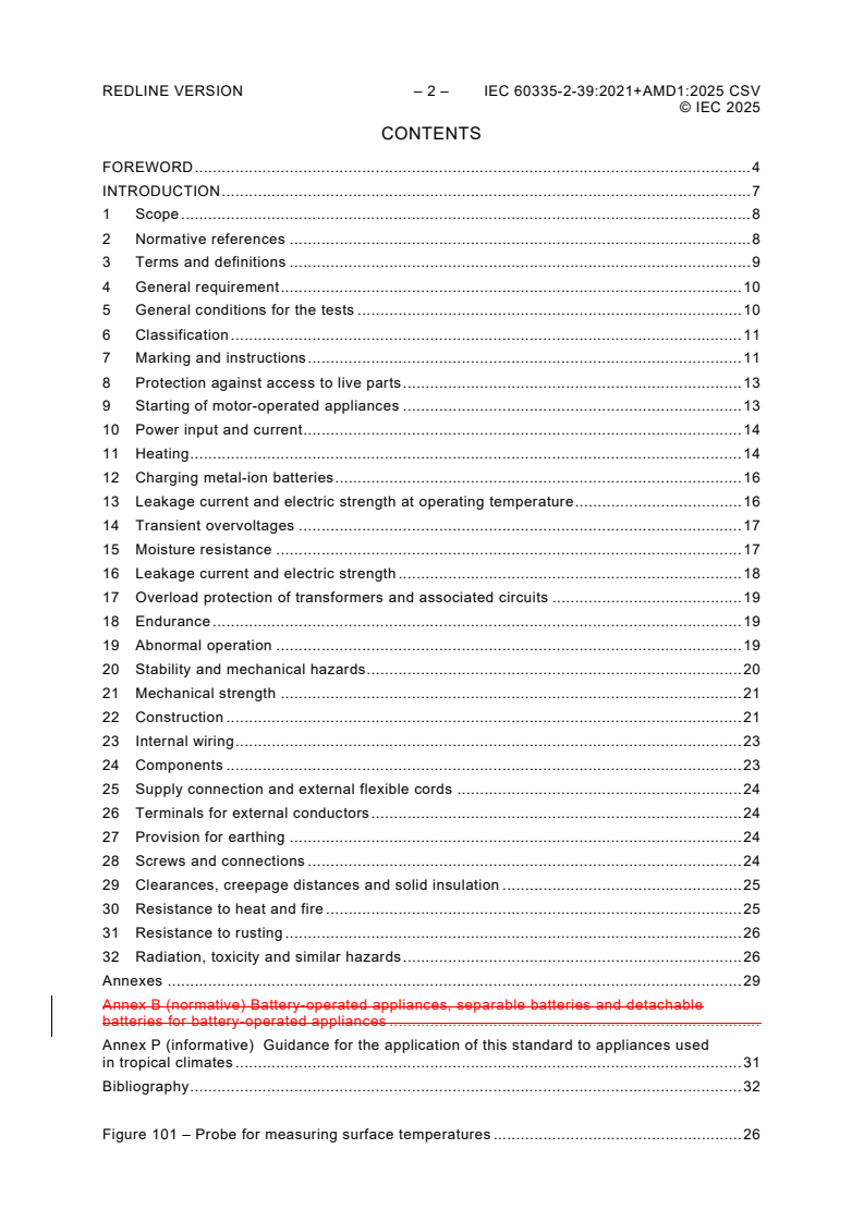IEC 60335-2-39:2021 IEC 60335-2-39:2021+AMD1:2025 CSV - Household and similar electrical appliances - Safety - Part 2-39: Particular requirements for commercial electric multi-purpose cooking pans
Released:2/10/2025 - Page 4 preview