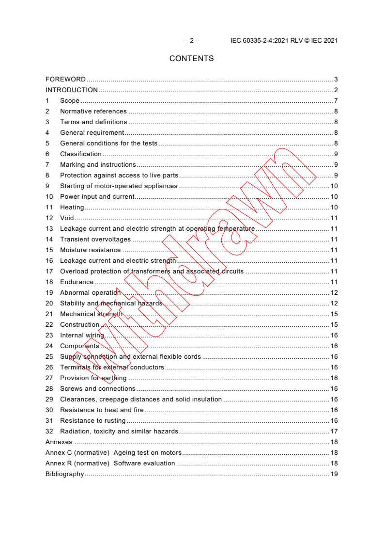 IEC 60335-2-4:2021 IEC 60335-2-4:2021 RLV - Household and similar electrical appliances - Safety - Part 2-4: Particular requirements for spin extractors
Released:3/10/2021 - Page 4 preview