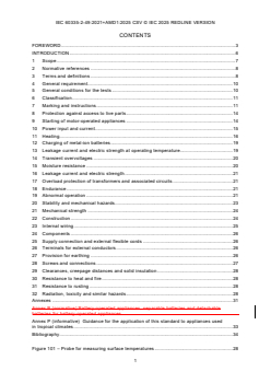IEC 60335-2-49:2021+AMD1:2025 CSV - Household and similar electrical appliances - Safety - Part 2-49: Particular requirements for commercial electric appliances for keeping food and crockery warm
Released:29. 08. 2025
Isbn:9782832707029 - Page 3 preview