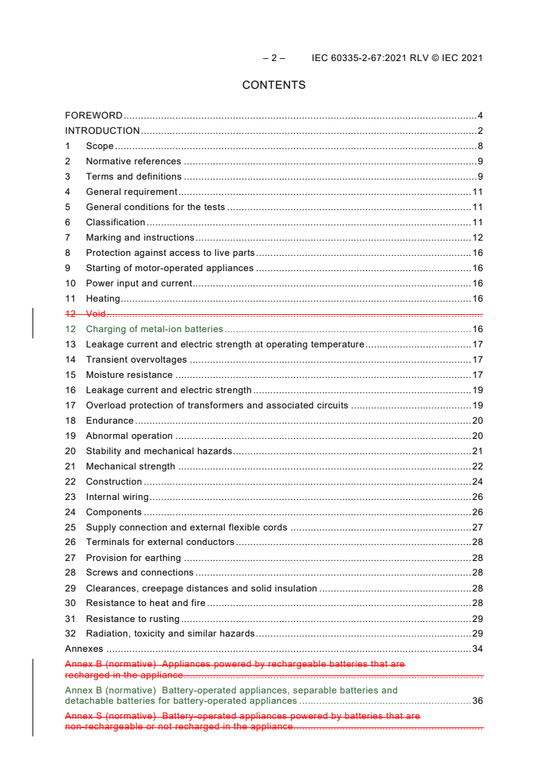 IEC 60335-2-67:2021 IEC 60335-2-67:2021 RLV - Household and similar electrical appliances - Safety - Part 2-67: Particular requirements for floor treatment machines, for commercial use
Released:5/3/2021 - Page 4 preview