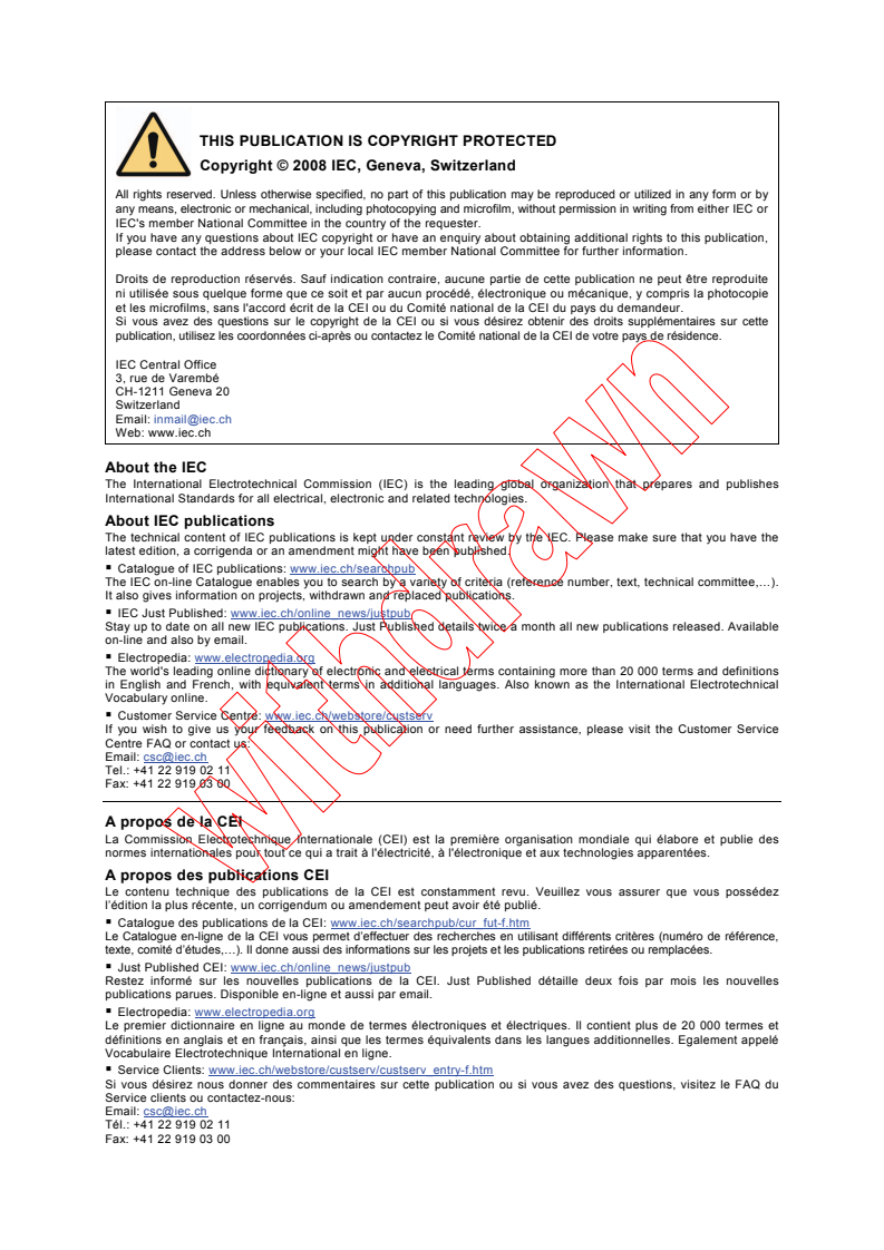 IEC 60335-2-7:2008 IEC 60335-2-7:2008 - Household and similar electrical appliances - Safety - Part 2-7: Particular requirements for washing machines
Released:6/23/2008 - Page 2 preview