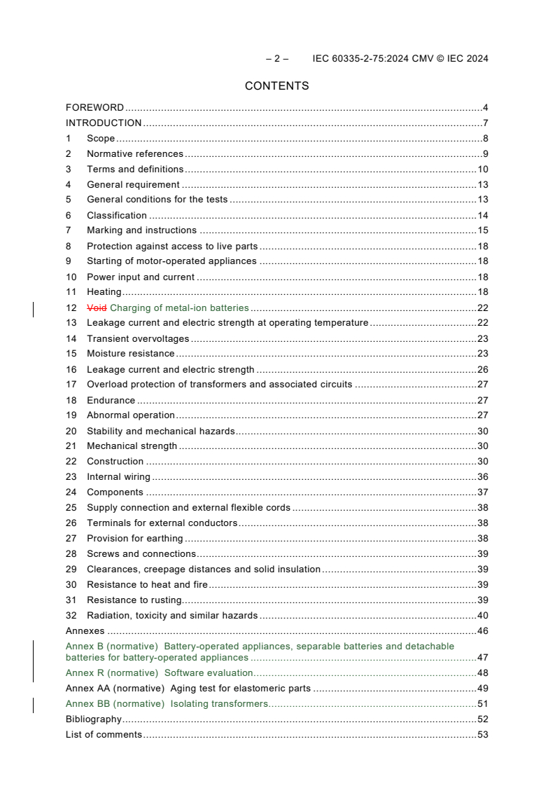 IEC 60335-2-75:2024 REDLINE IEC 60335-2-75:2024 CMV - Household and similar electrical appliances - Safety - Part 2-75: Particular requirements for commercial dispensing appliances and vending machines - Page 4 preview