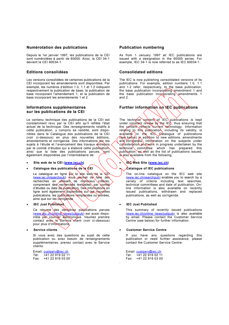 IEC 60335-2-86:2002 IEC 60335-2-86:2002 - Household and similar electrical appliances - Safety - Part 2-86: Particular requirements for electric fishing machines
Released:3/20/2002 - Page 2 preview