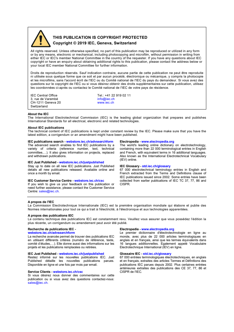 IEC 60335-2-96:2019 IEC 60335-2-96:2019 - Household and similar electrical appliances - Safety - Part 2-96: Particular requirements for flexible sheet heating elements for room heating - Page 2 preview