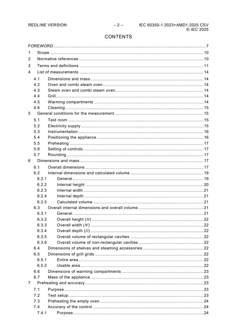 IEC 60350-1:2023 IEC 60350-1:2023+AMD1:2025 CSV - Household electric cooking appliances - Part 1: Ranges, ovens, steam ovens and grills - Methods for measuring performance
Released:7. 04. 2025
Isbn:9782832703472 - Page 4 preview