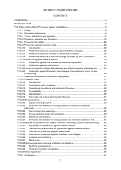 IEC 60364-7-712:2025 IEC 60364-7-712:2025 - Low-voltage electrical installations - Part 7-712: Requirements for special installations or locations - Solar photovoltaic (PV) power supply installations
Released:21. 10. 2025
Isbn:9782832707708 - Page 3 preview