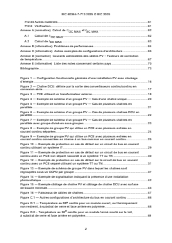 IEC 60364-7-712:2025 IEC 60364-7-712:2025 - Installations électriques à basse tension - Partie 7-712: Exigences applicables aux installations ou emplacements spéciaux - Installations d'énergie solaire photovoltaïque (PV)
Released:21. 10. 2025
Isbn:9782832707708 - Page 4 preview