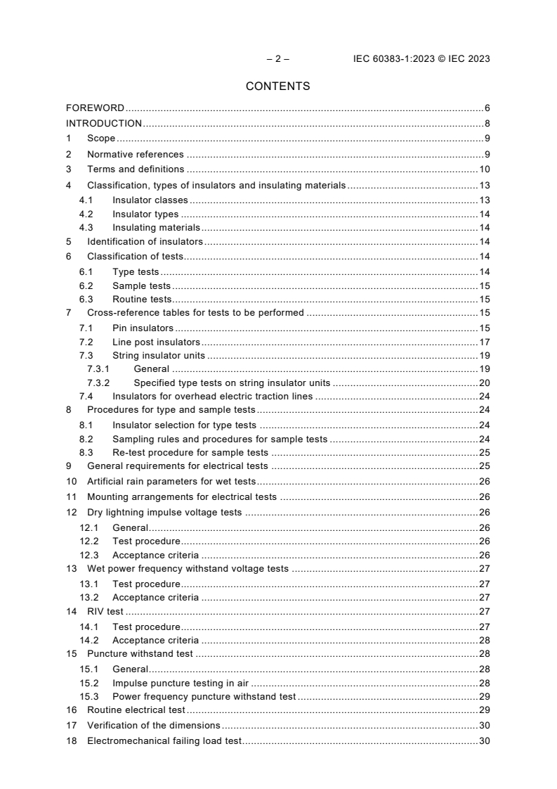 IEC 60383-1:2023 IEC 60383-1:2023 - Insulators for overhead lines with a nominal voltage above 1000 V - Part 1: Ceramic or glass insulator units for a.c. systems - Definitions, test methods and acceptance criteria
Released:7/7/2023 - Page 4 preview