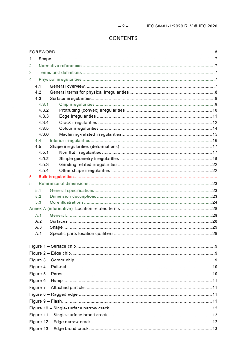 IEC 60401-1:2020 IEC 60401-1:2020 RLV - Terms and nomenclature for cores made of magnetically soft ferrites - Part 1: Terms used for physical irregularities and reference of dimensions
Released:4/14/2020 - Page 4 preview