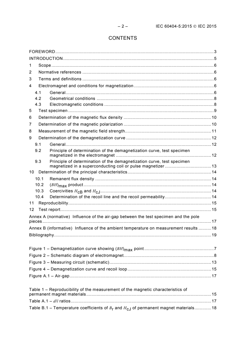 IEC 60404-5:2015 IEC 60404-5:2015 - Magnetic materials - Part 5: Permanent magnet (magnetically hard) materials - Methods of measurement of magnetic properties
Released:4/16/2015 - Page 4 preview