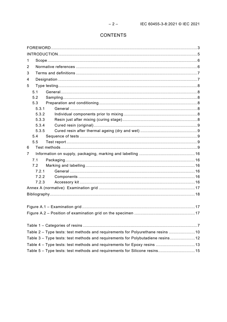 IEC 60455-3-8:2021 IEC 60455-3-8:2021 - Resin based reactive compounds used for electrical insulation - Part 3-8: Specifications for individual materials - Resins for cable accessories
Released:6/16/2021 - Page 4 preview