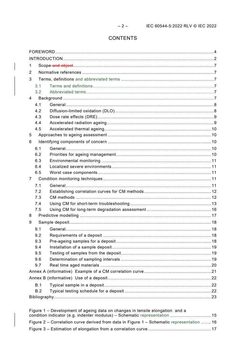 IEC 60544-5:2022 IEC 60544-5:2022 RLV - Electrical insulating materials - Determination of the effects of ionizing radiation - Part 5: Procedures for assessment of ageing in service
Released:6/17/2022 - Page 4 preview