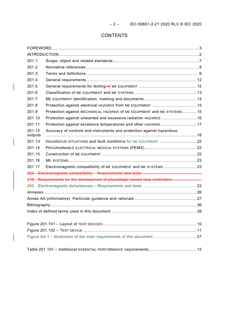 IEC 60601-2-21:2020 IEC 60601-2-21:2020 RLV - Medical electrical equipment - Part 2-21: Particular requirements for the basic safety and essential performance of infant radiant warmers
Released:9/29/2020 - Page 4 preview