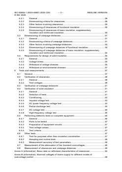 IEC 60664-1:2020+AMD1:2025 CSV - Insulation coordination for equipment within low-voltage supply systems - Part 1: Principles, requirements and tests
Released:6. 05. 2025
Isbn:9782832704233 - Page 4 preview