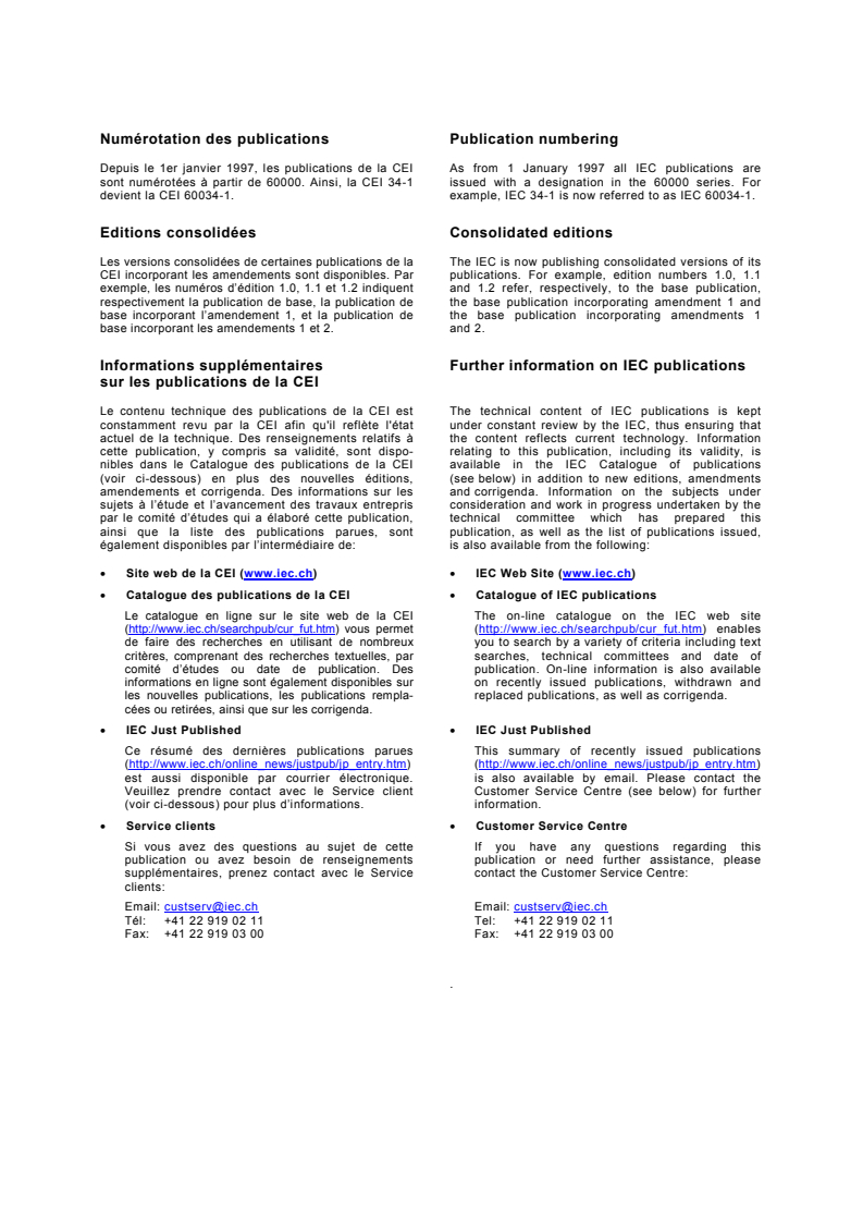 IEC 60669-2-1:2002 IEC 60669-2-1:2002 - Switches for household and similar fixed electrical installations - Part 2-1: Particular requirements - Electronic switches
Released:9/17/2002 - Page 2 preview