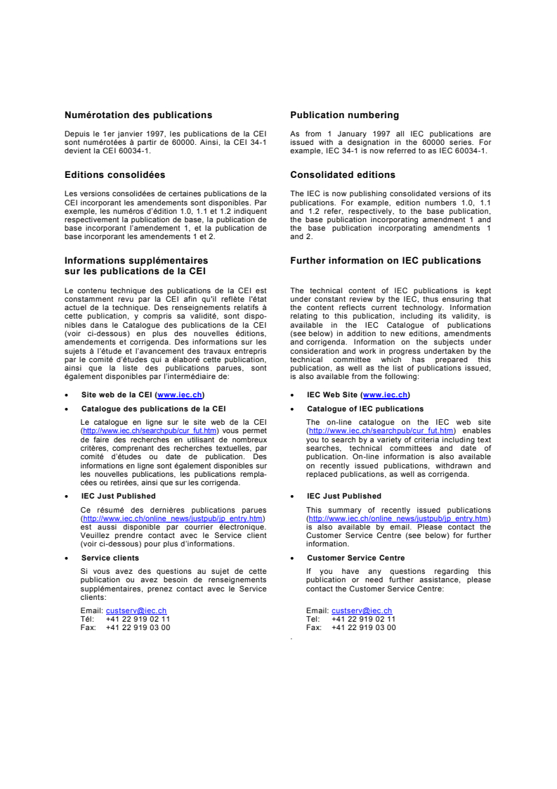 IEC 60670-21:2004 IEC 60670-21:2004 - Boxes and enclosures for electrical accessories for household and similar fixed electrical installations - Part 21: Particular requirements for boxes and enclosures with provision for suspension means
Released:4/27/2004 - Page 2 preview