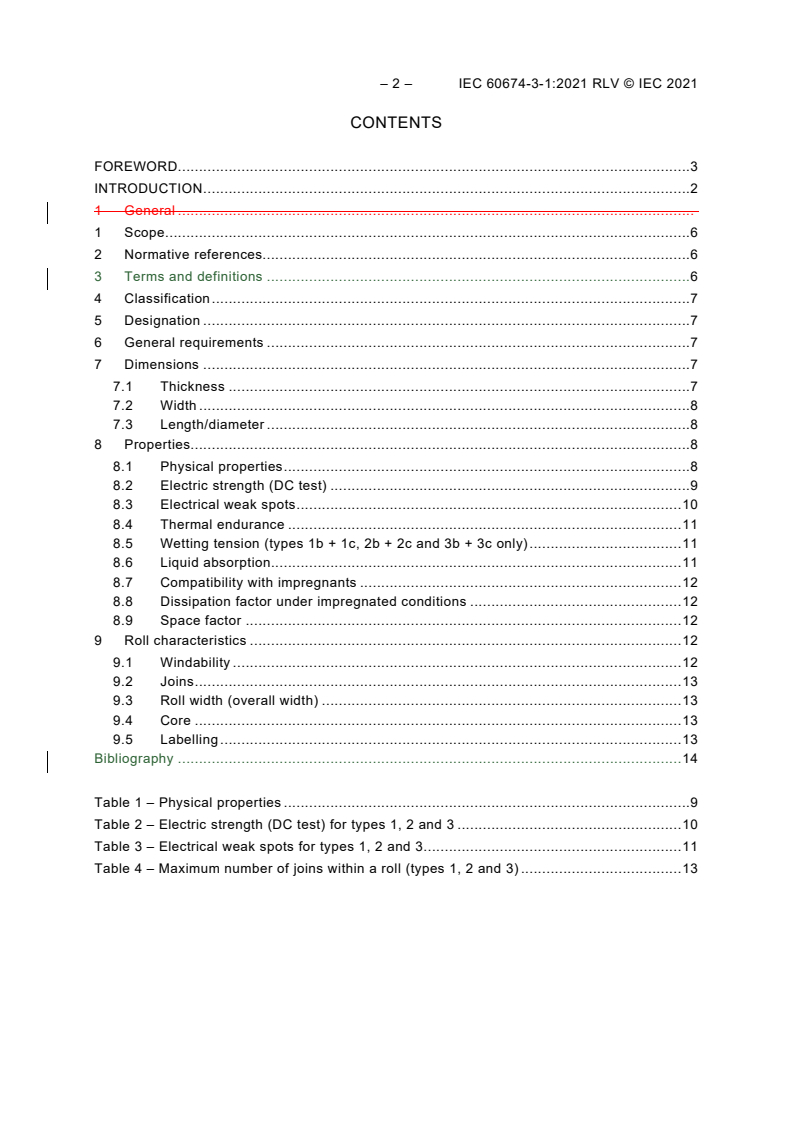 IEC 60674-3-1:2021 IEC 60674-3-1:2021 RLV - Plastic films for electrical purposes - Part 3: Specifications for individual materials - Sheet 1: Biaxially oriented polypropylene (PP) films for capacitors
Released:8/25/2021 - Page 4 preview