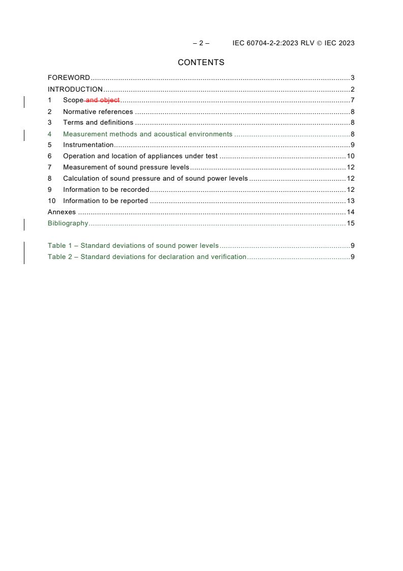 IEC 60704-2-2:2023 IEC 60704-2-2:2023 RLV - Household and similar electrical appliances - Test code for the determination of airborne acoustical noise - Part 2-2: Particular requirements for fan heaters
Released:12/14/2023 - Page 4 preview