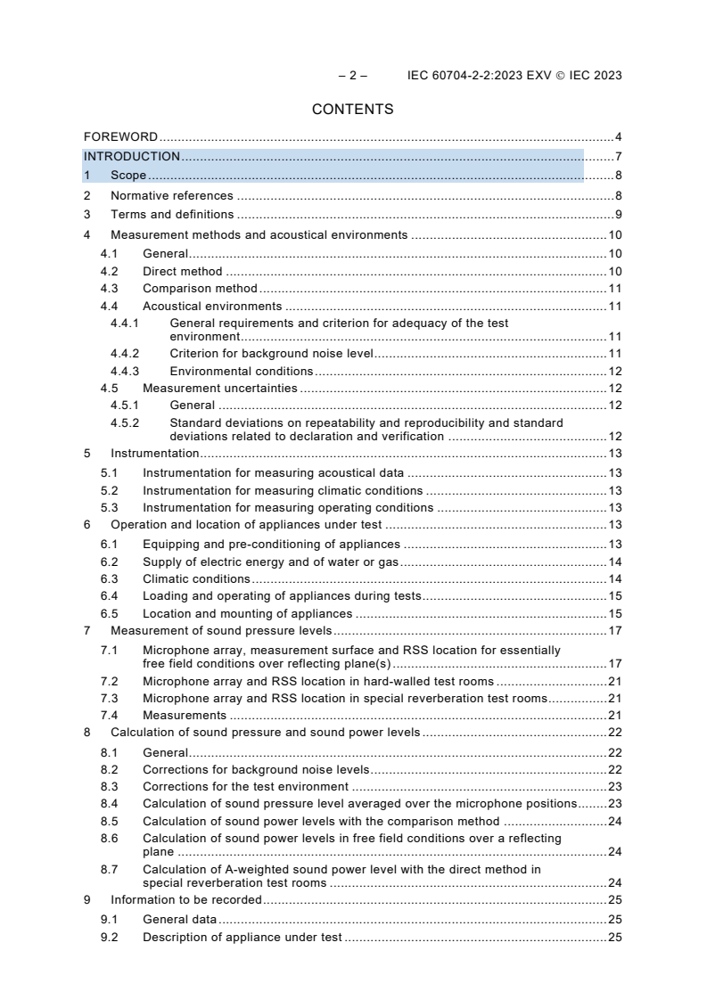 IEC 60704-2-2:2023 IEC 60704-2-2:2023 EXV - Household and similar electrical appliances - Test code for the determination of airborne acoustical noise - Part 2-2: Particular requirements for fan heaters
Released:12/14/2023 - Page 4 preview