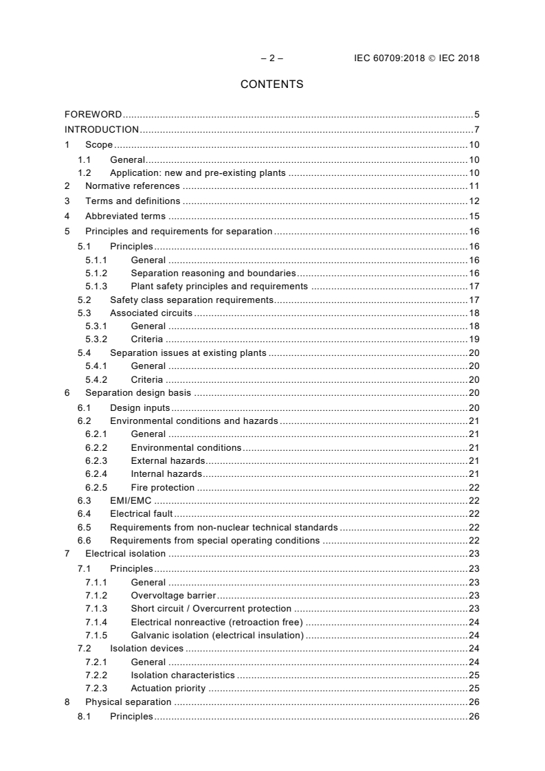 SIST IEC 60609-2:1999 IEC 60709:2018 - Nuclear power plants - Instrumentation, control and electrical power systems important to safety - Separation
Released:4/18/2018 - Page 4 preview